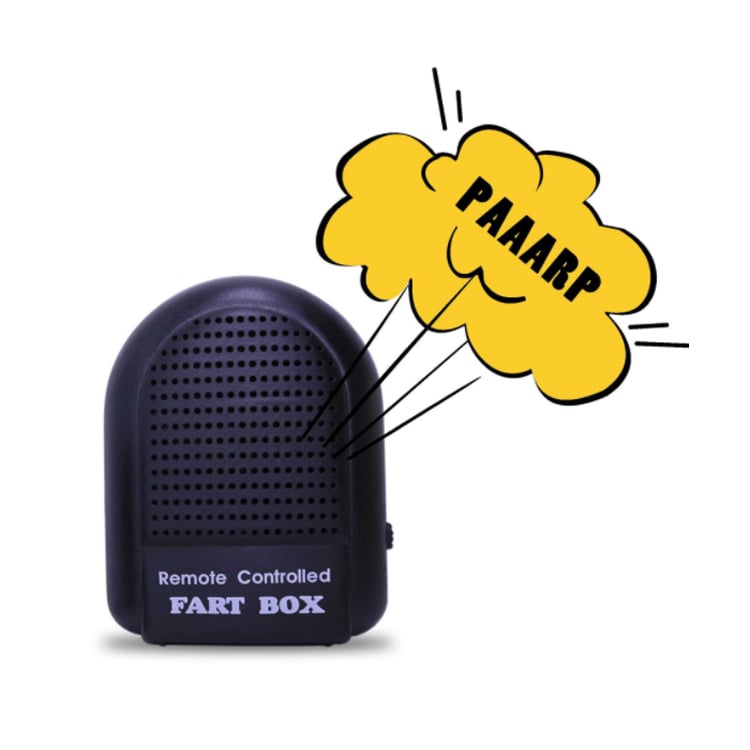 Electronic Remote Control Fart Box Funny Trick Toy 
