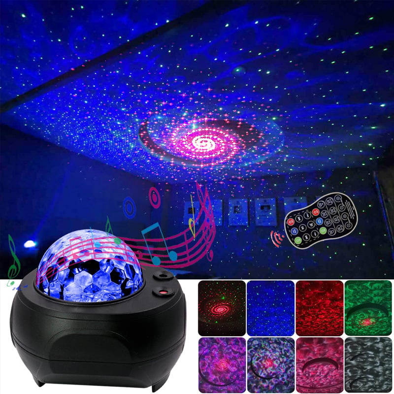 Ocean Wave Projection Lamp With Bluetooth Music Speaker