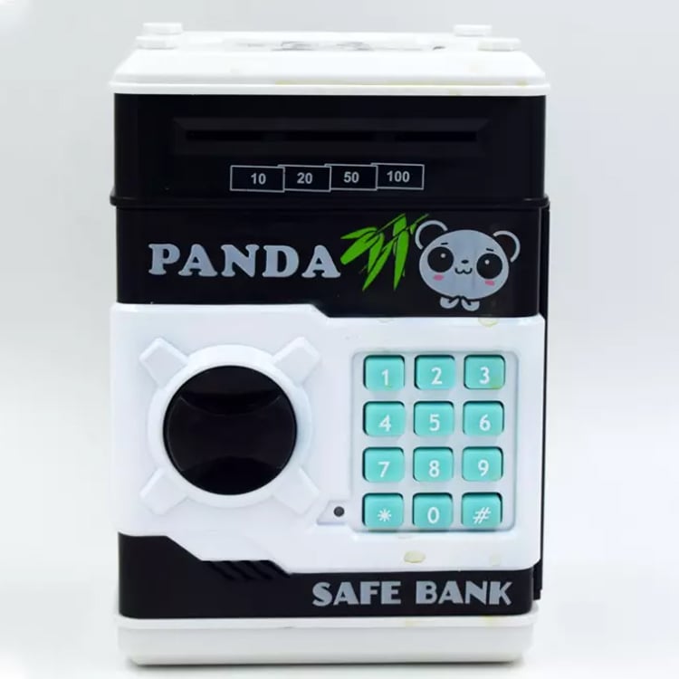 Electronic Plastic ATM Password Cash Coin Savings Box