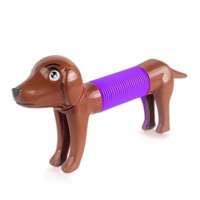 4PCS Pop Tubes Spring Dog Fidgets Toy