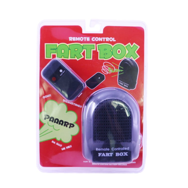 Electronic Remote Control Fart Box Funny Trick Toy 