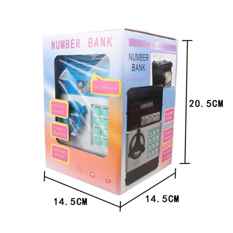 Customized Multicolor ATM Piggy Bank Children's Toy