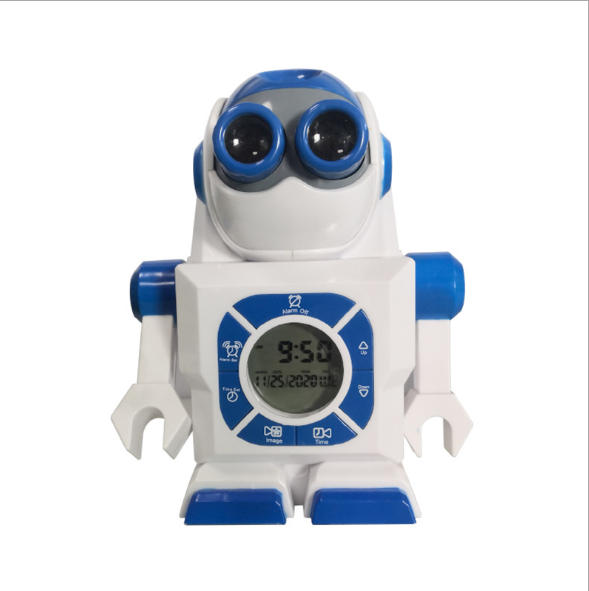 Robot Projection Alarm Clock