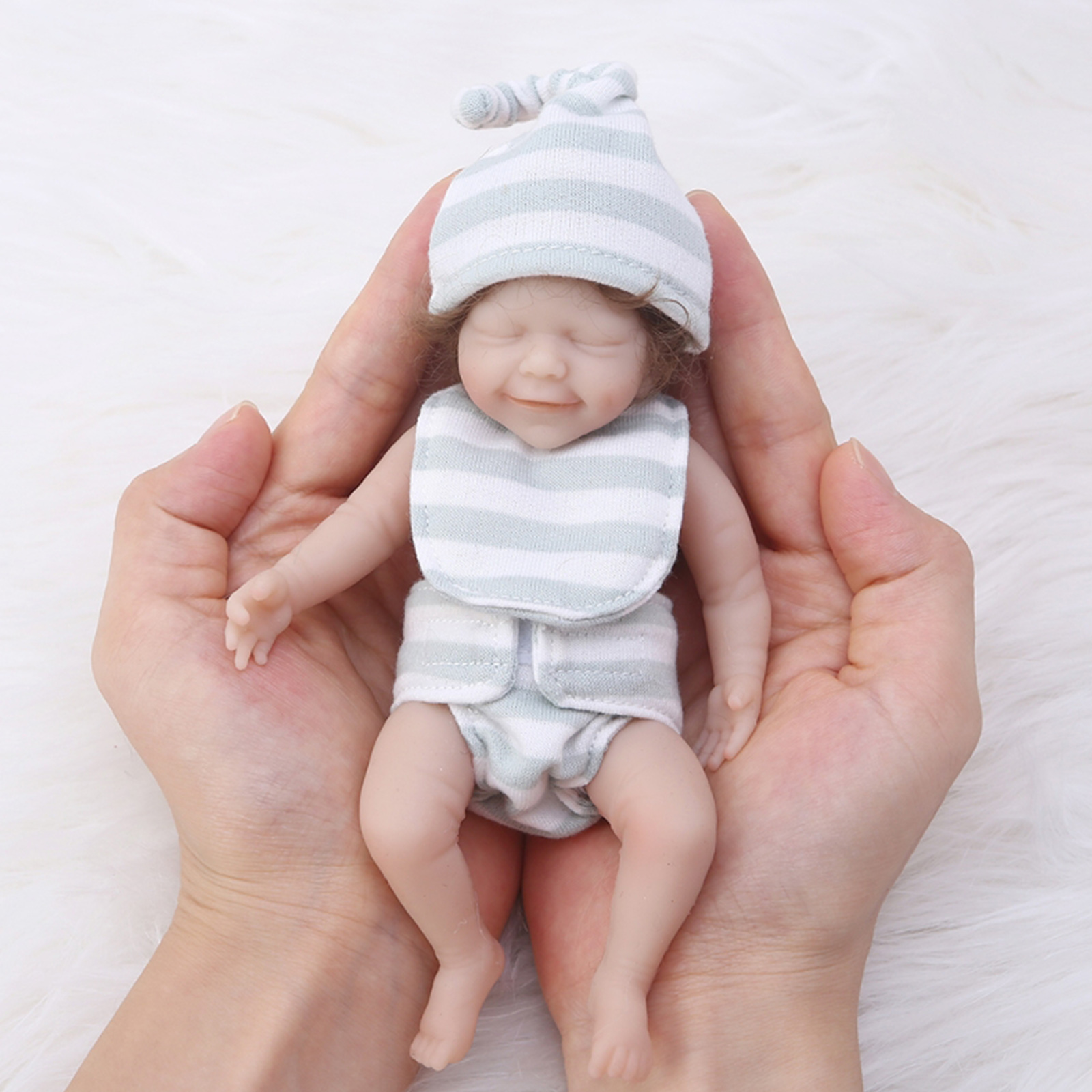 Mini 6 inches Simulated Infant Doll